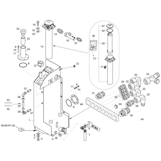Hydraulic Tank Assembly