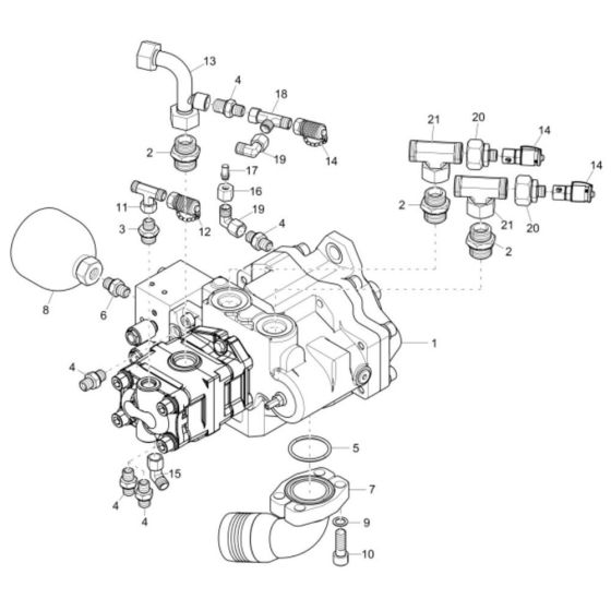 Hydraulic Pump Assembly