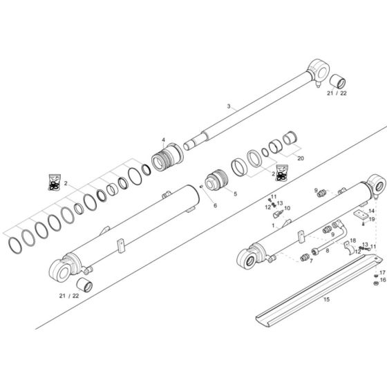 Boom Cylinder Assembly