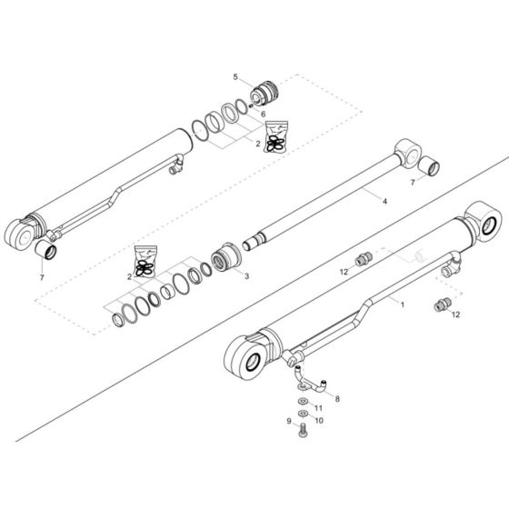 Bucket Cylinder Assembly