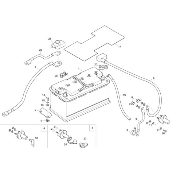Battery Assembly for Wacker EZ53