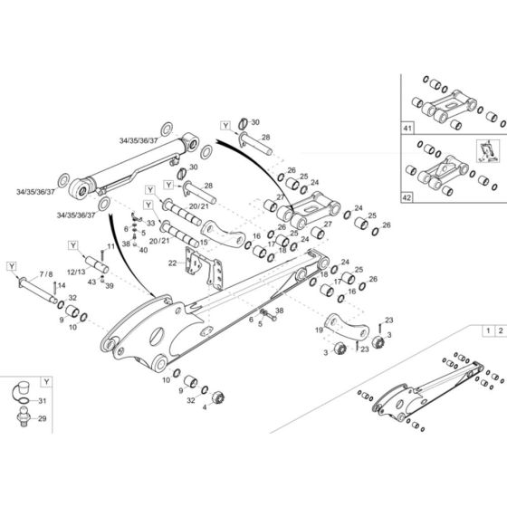Dipperstick Assembly for EZ53