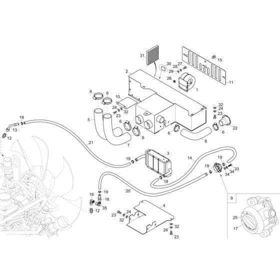 Heating Assembly for Wacker EZ53
