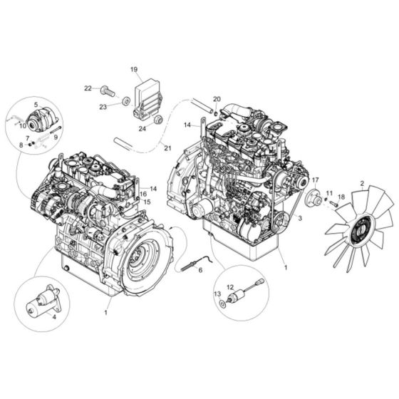 Engine Assembly for EZ80
