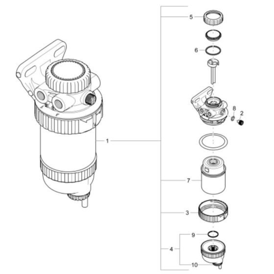 Fuel Filter for Wacker EZ80