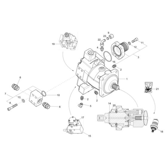 Hydraulic Pump Assembly