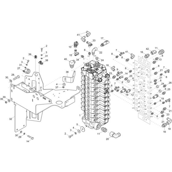 Control Valve for Wacker EZ80