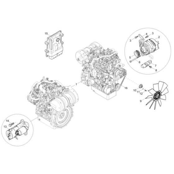 Engine Assembly for EZ80