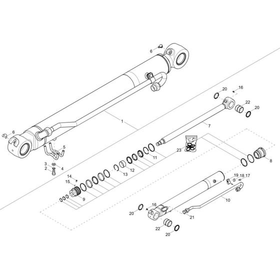 Bucket Cylinder Assembly