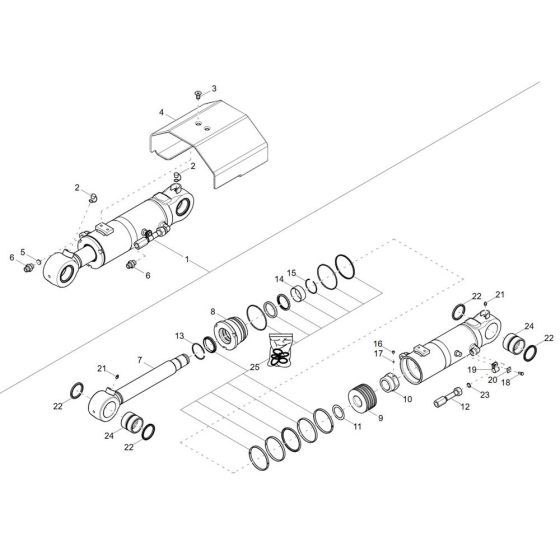 Blade Cylinder Assembly