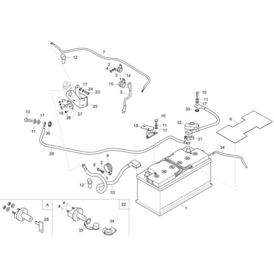 Battery Assembly for Wacker EZ80
