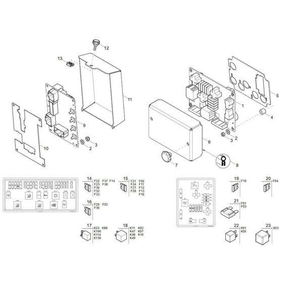 Relay Box for Wacker EZ80