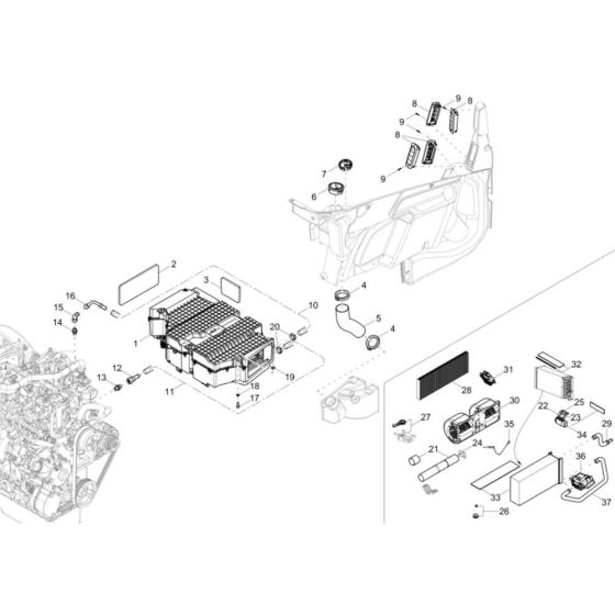 Heating Assembly for Wacker EZ80