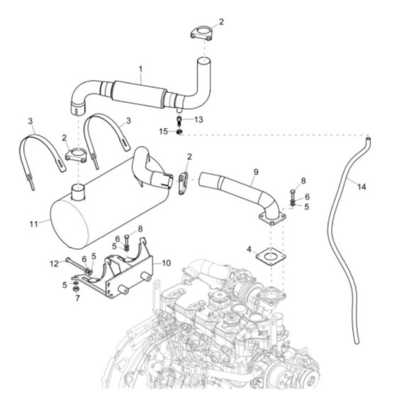 Exhaust Assembly for EZ80