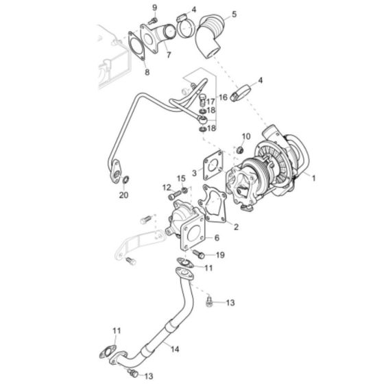 Turbosupercharger Assembly