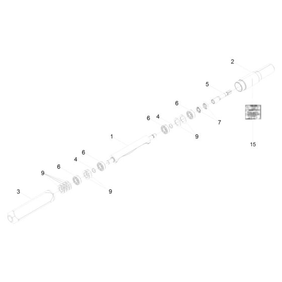 Wacker H 45HA Poker Head Assembly