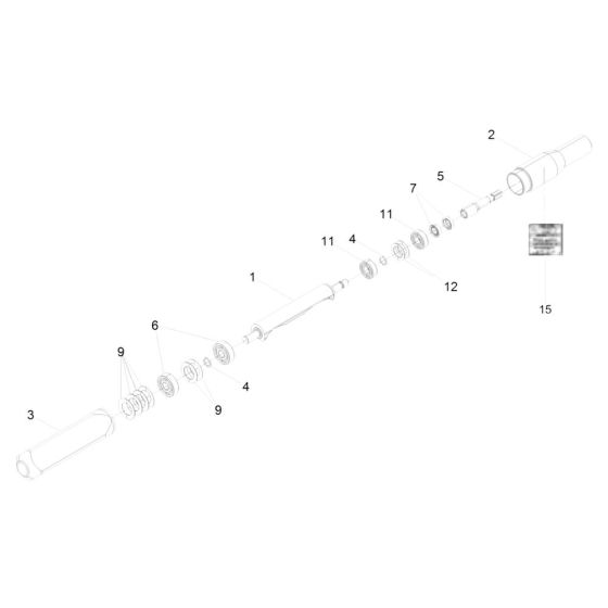 Wacker H 50HA Poker Head