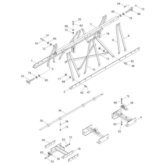 Wacker HC50 Truss Screed