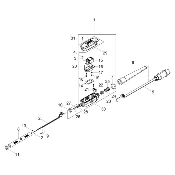 Switch Box Assembly for Wacker