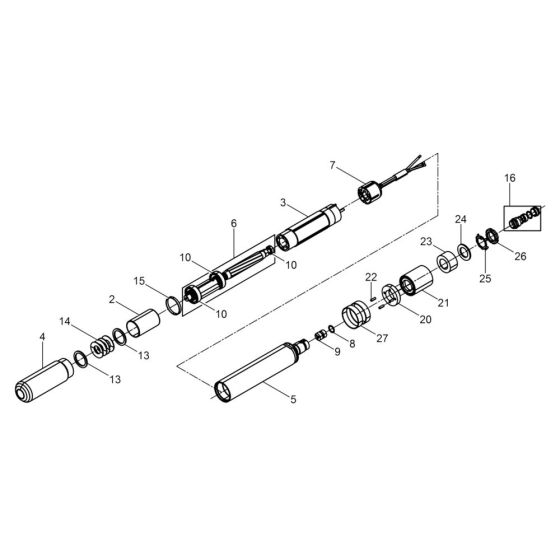Head Assembly for Wacker IREN 57