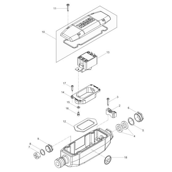 Switch Box Assembly for Wacker
