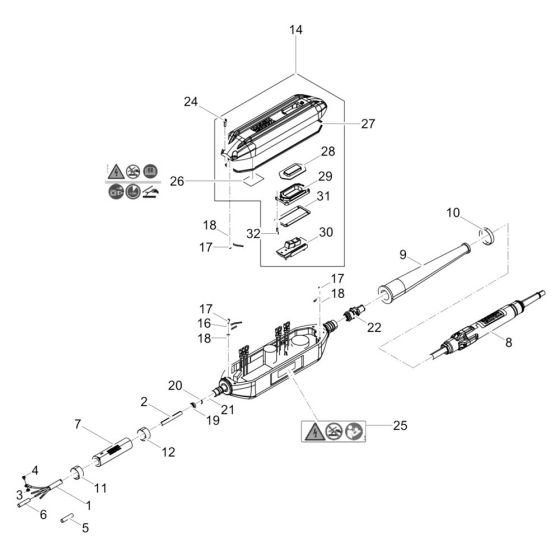 Wacker IRFU 30/230 Assembly