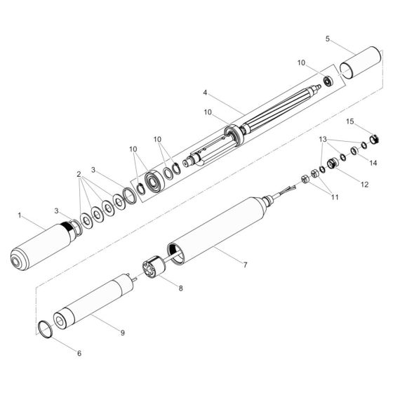 Head Assembly for Wacker Vibrator