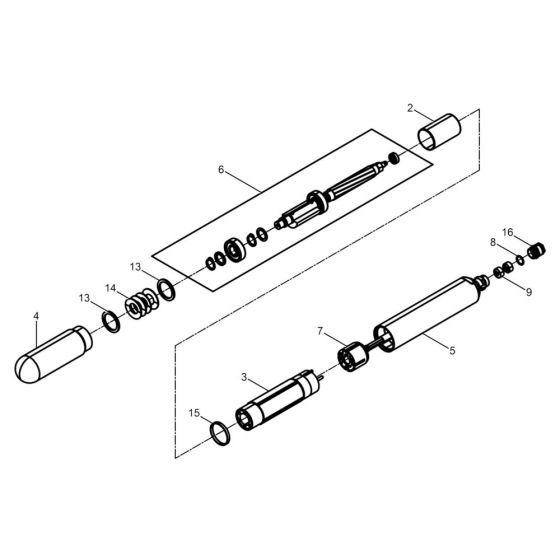 Head Assembly for Wacker IRSEN 58/250