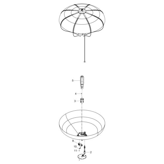 Light Assembly for Wacker LBA80M