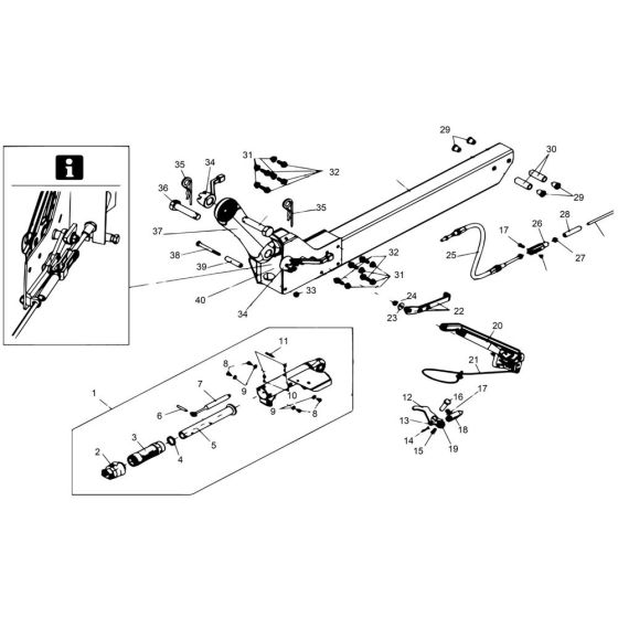 Tow Bar Assembly for LTE4K