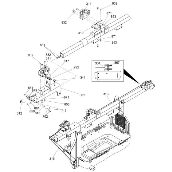 Manual Winch Assembly
