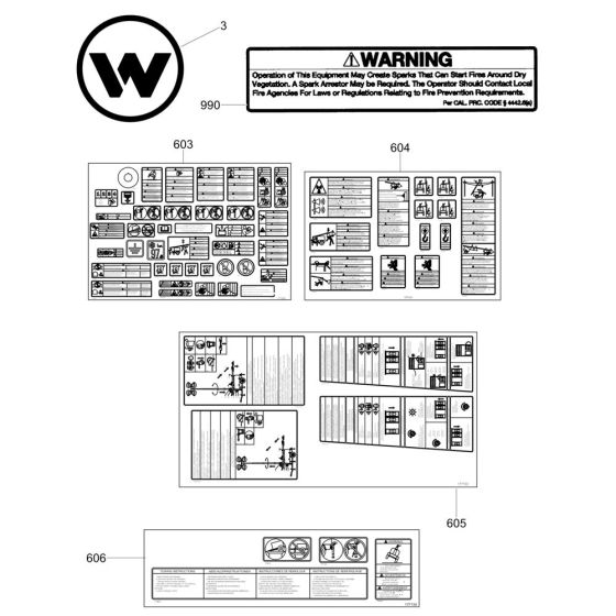 Decals for Wacker LTN6C