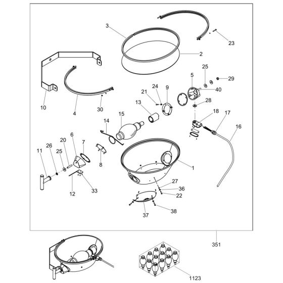 Light Assembly for Wacker LTN6C