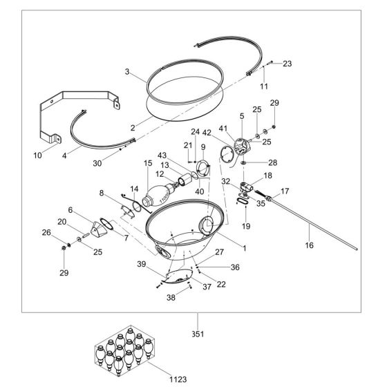Light Assembly for Wacker LTN6L