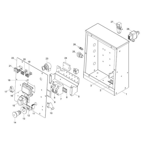 Control Panel for Wacker LTS4Y