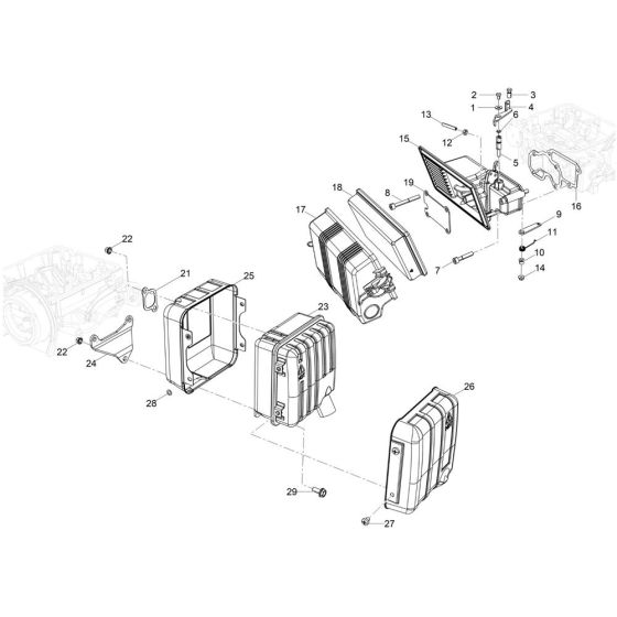 Air Cleaner Assembly for LTT6