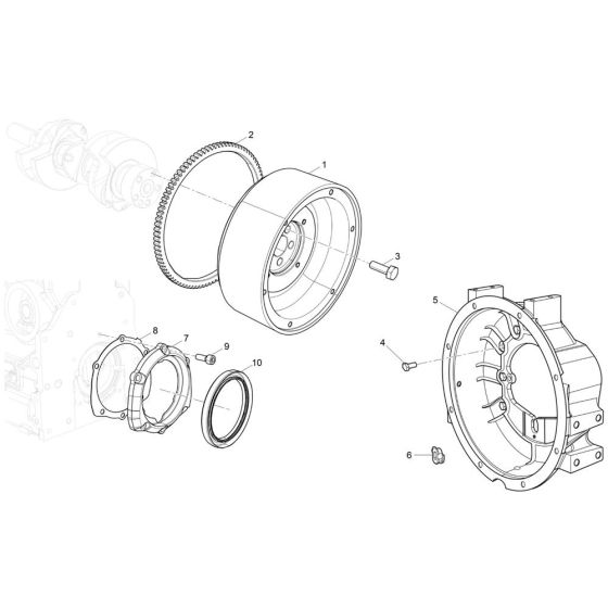 Flywheel Assembly for LTT6