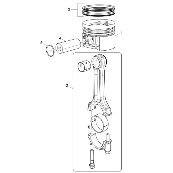Piston Assembly for LTV4L