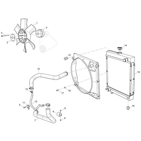 Radiator Assembly for LTV4L