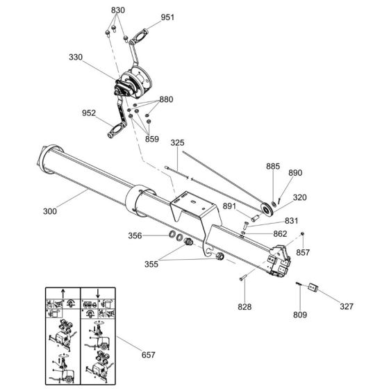 Manual Winch Assembly