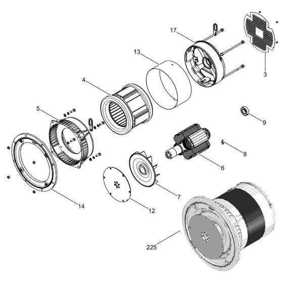 Generator Assembly for LTV6K