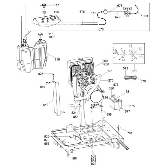 Fuel Tank Assembly for LTV6K