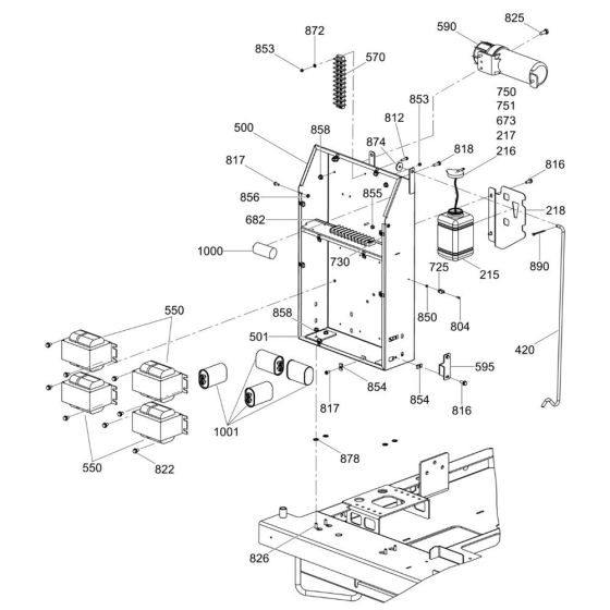Ballast Assembly for LTV6L