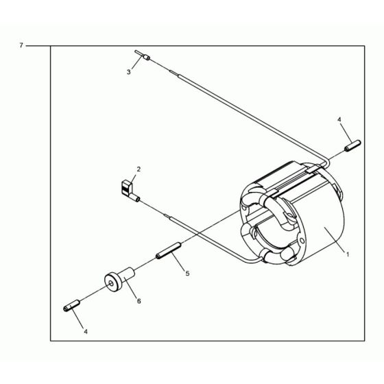 Stator Assembly for Wacker