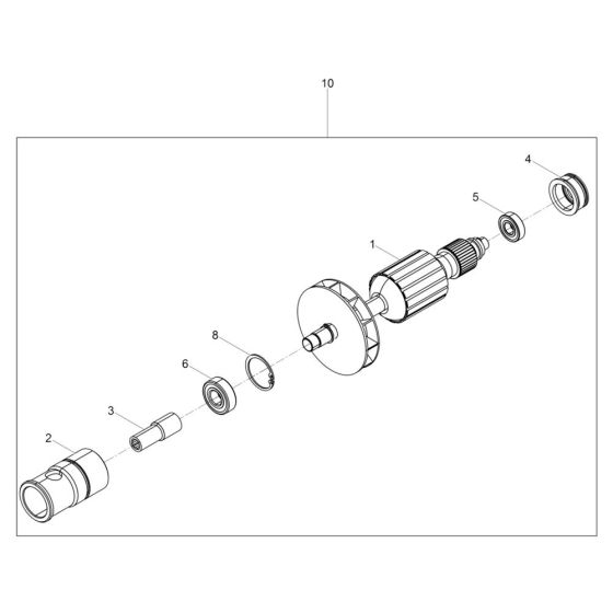 Rotor Assembly for Wacker