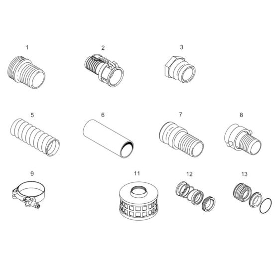 Wacker PT2R Pump Accessories