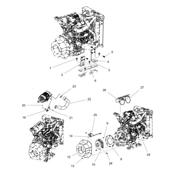 Engine Assembly for PT6YT