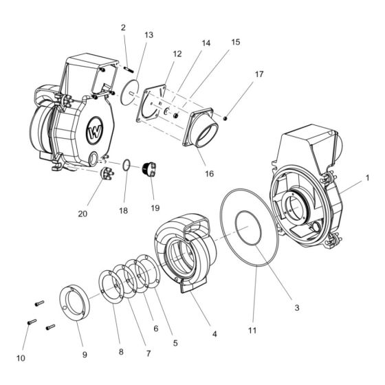 Pump Front Assembly