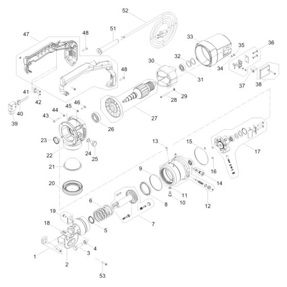 Wacker RCE-16/120 Assembly
