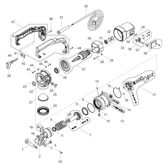 Wacker RCE-16/230 Assembly